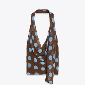 BNWT Zara Polka Dot Top